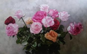 A bouquet of roses. Gharagyozyan Anoush