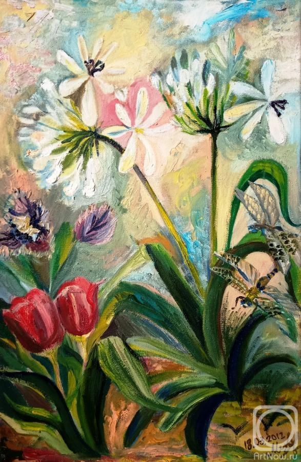Medvedeva Maria. Floral fantasy