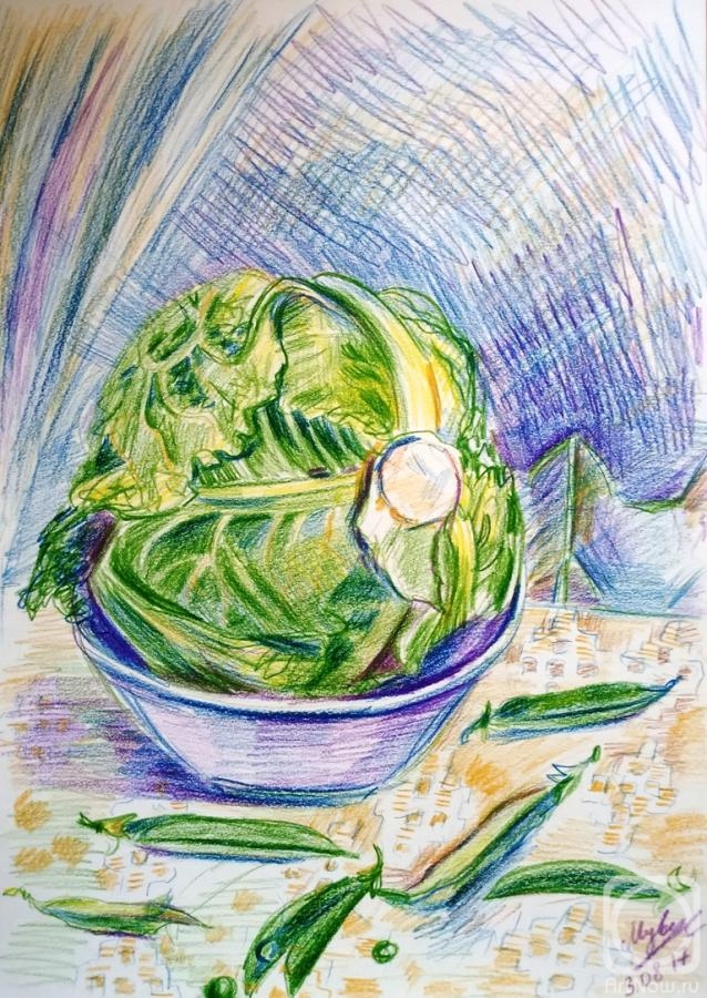 Medvedeva Maria. Beauty cabbage