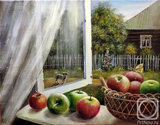 Vorobyeva Olga. Window to childhood (option)