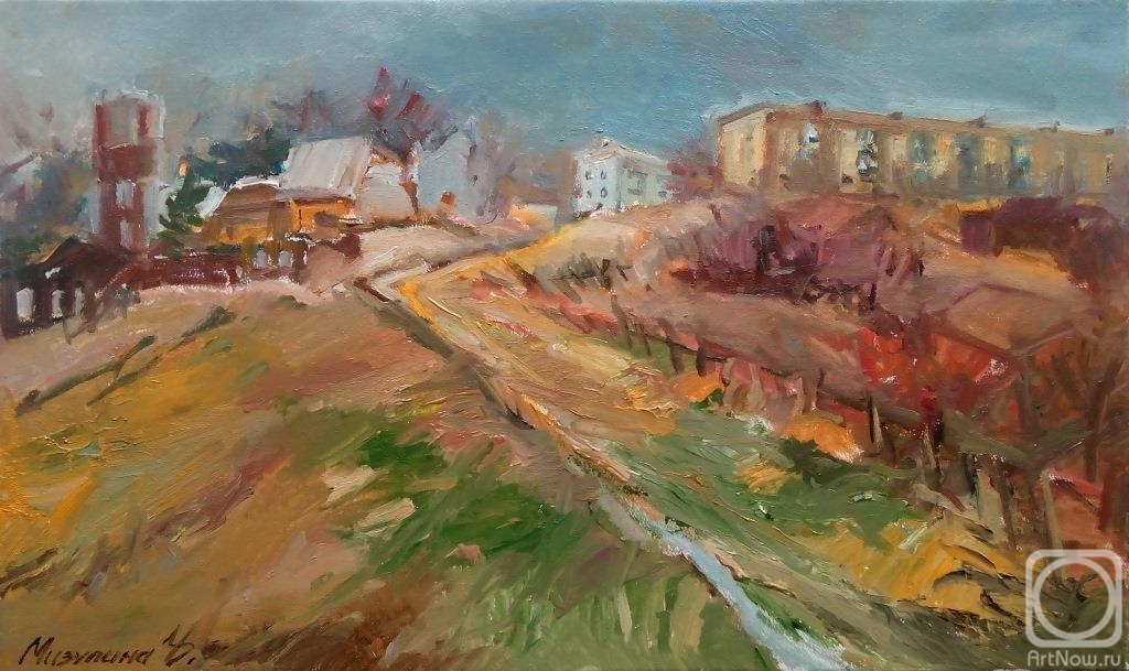 Mizulina Olga. Vegetable gardens in Nizino