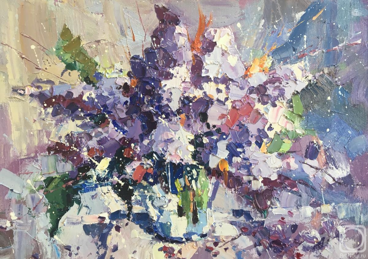 Gavlina Mariya. Bright lilac