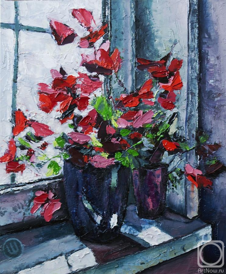 Shah Oxana. May Day seedlings. Quarantine