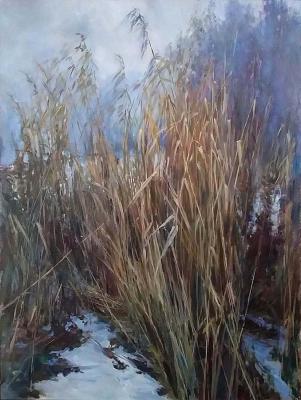 Dry Grass (Winter Scene). Dragin Igor