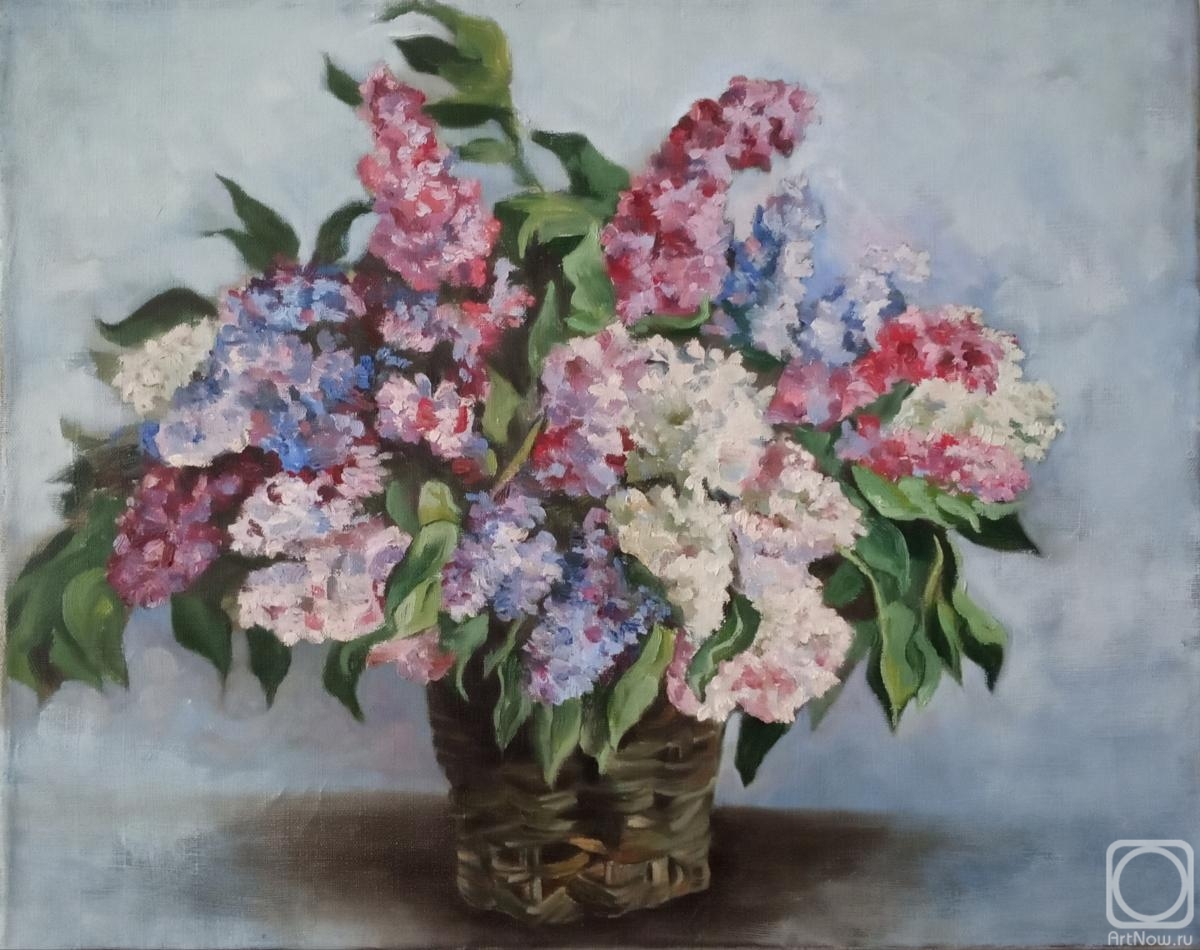 Orfenova Tatyana. Lilacs in the basket
