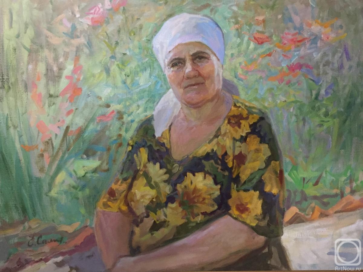 Sayapina Elena. Portrait of Mother