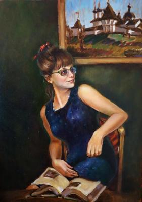 Self portrait (The Porretta). Silaeva Nina