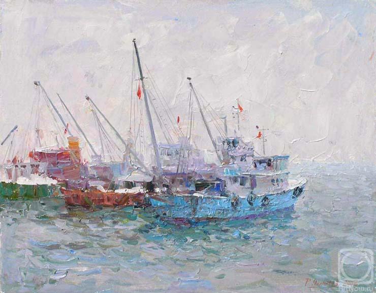Marmanov Roman. In port