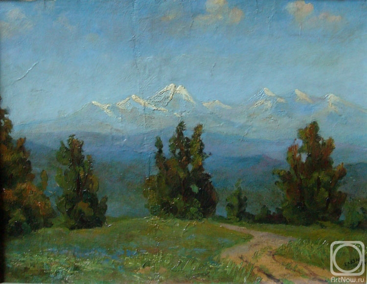 Lazarev Georgiy. The foot-hills of Caucasus
