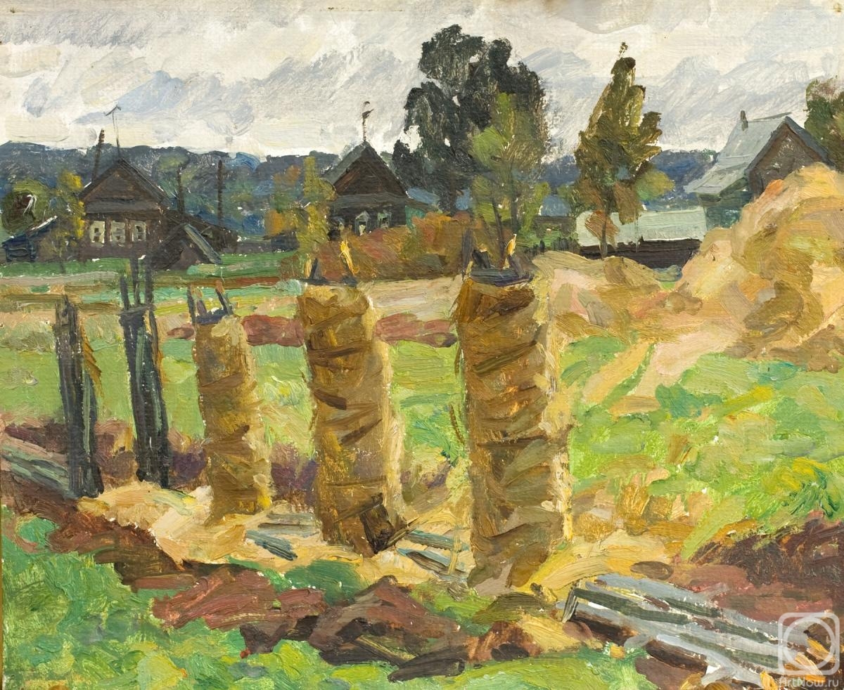 Klyuzhin Gennadiy. Rural landscape