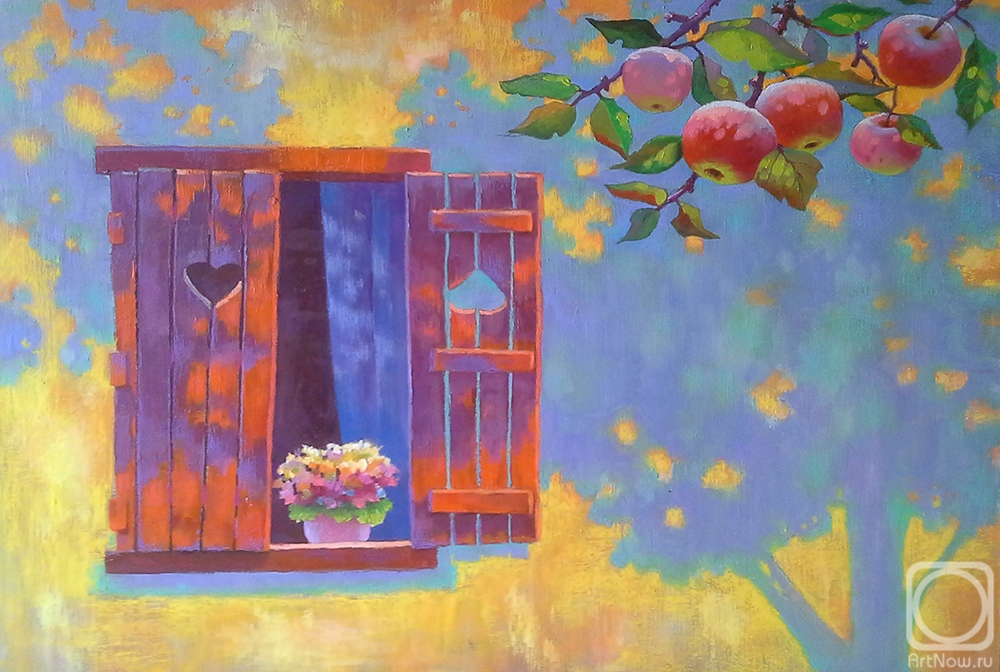 Stuliev Leonid. Apple orchard