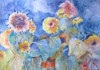 Sunflowers. Maliavina Alla