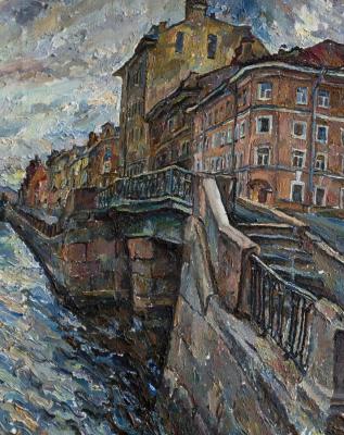 Fontanka-river, Saint Petersburg. Stroganov Leonid