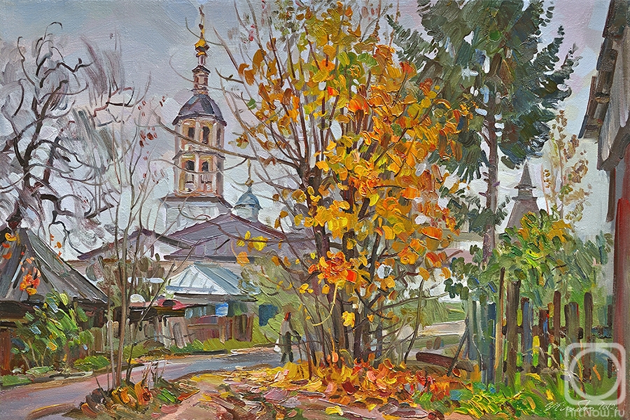 Zhlabovich Anatoly. Autumn. Monastery