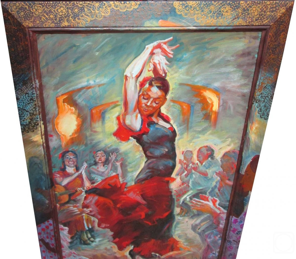 Dobrovolskaya Gayane. Flamenco, Spanish dance in the frame, fragment 4