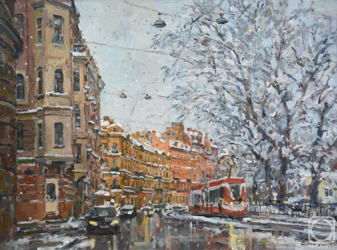 Eskov Pavel. Petersburg. On Kronverksky Avenue