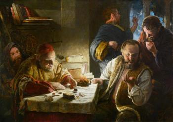 The parable of the merchant and the pearl. Mironov Andrey