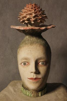 Forbidden Archeology. Sculpture 4 (Ceramic Portraits). Kolosov Andrey