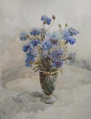 Cornflowers. Klyan Elena