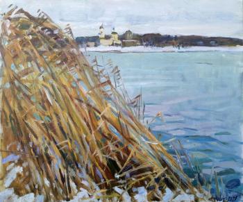 March. White lake ( ). Zhukova Juliya