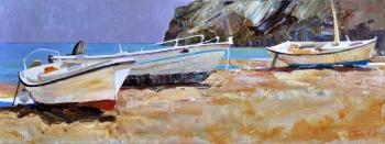 Rhodes boats (Boats On The Sand). Tyutrin Peter