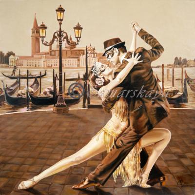 Venetian tango 2 (Couple Dancing). Samarskaya Helena