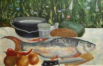 Asp. Prelude of the fish soup (Bread Ear). Usianov Vladimir