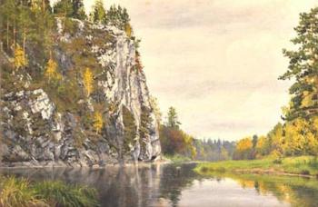 Schusovaya river