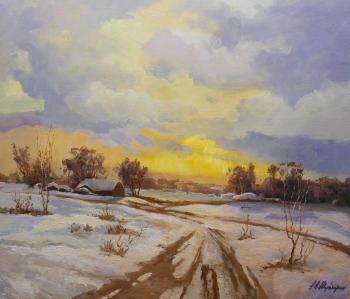 Early morning in February. Sharabarin Andrey