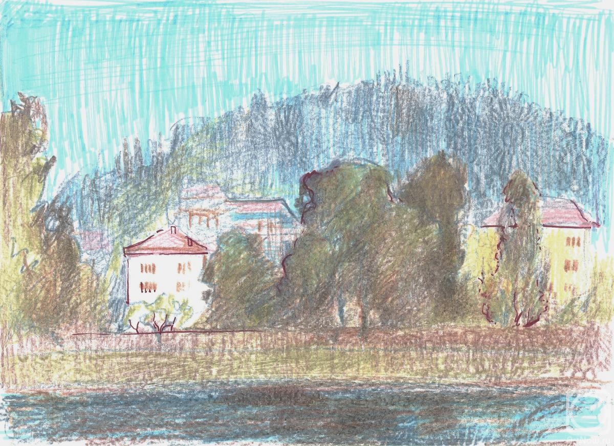 Lavrinenko Bogdan. Turin landscape