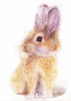 Red rabbit (Picture For Children). Sukhova Natalya