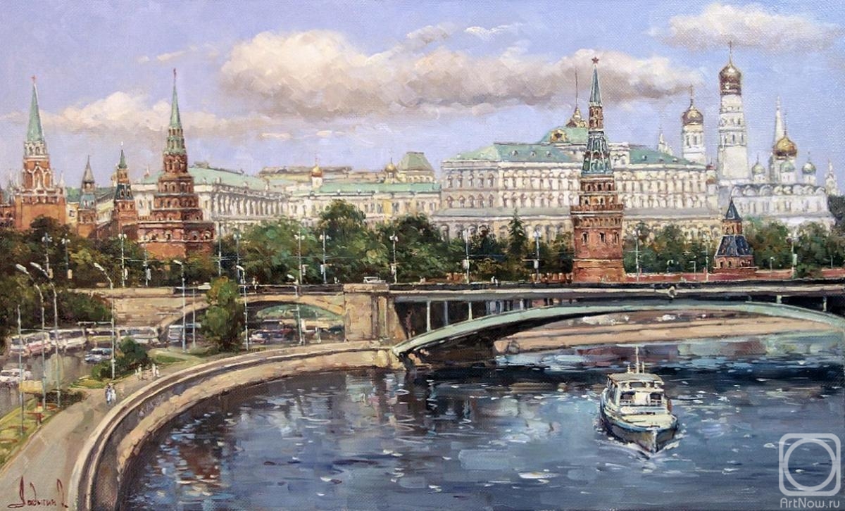 Ladygin Oleg. The Moscow river