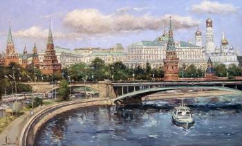 The Moscow river. Ladygin Oleg