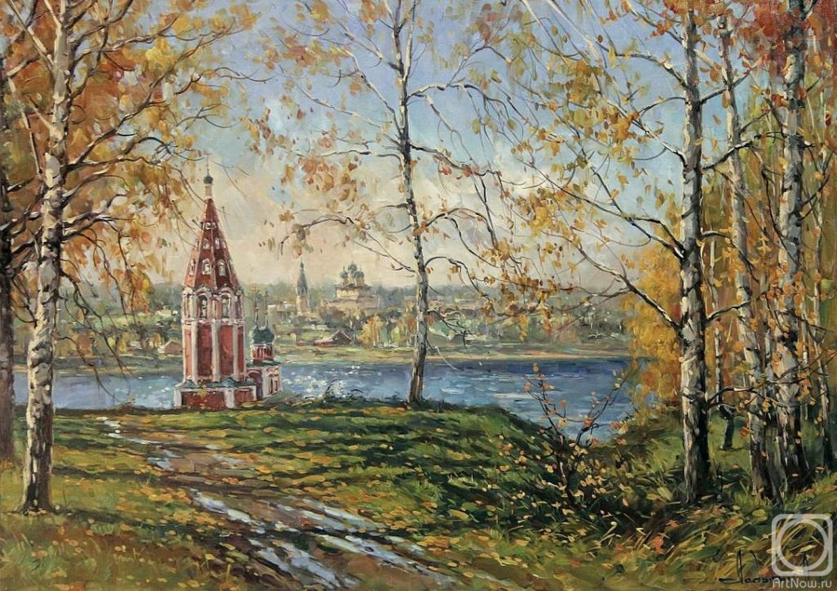 Ladygin Oleg. October on the Volga