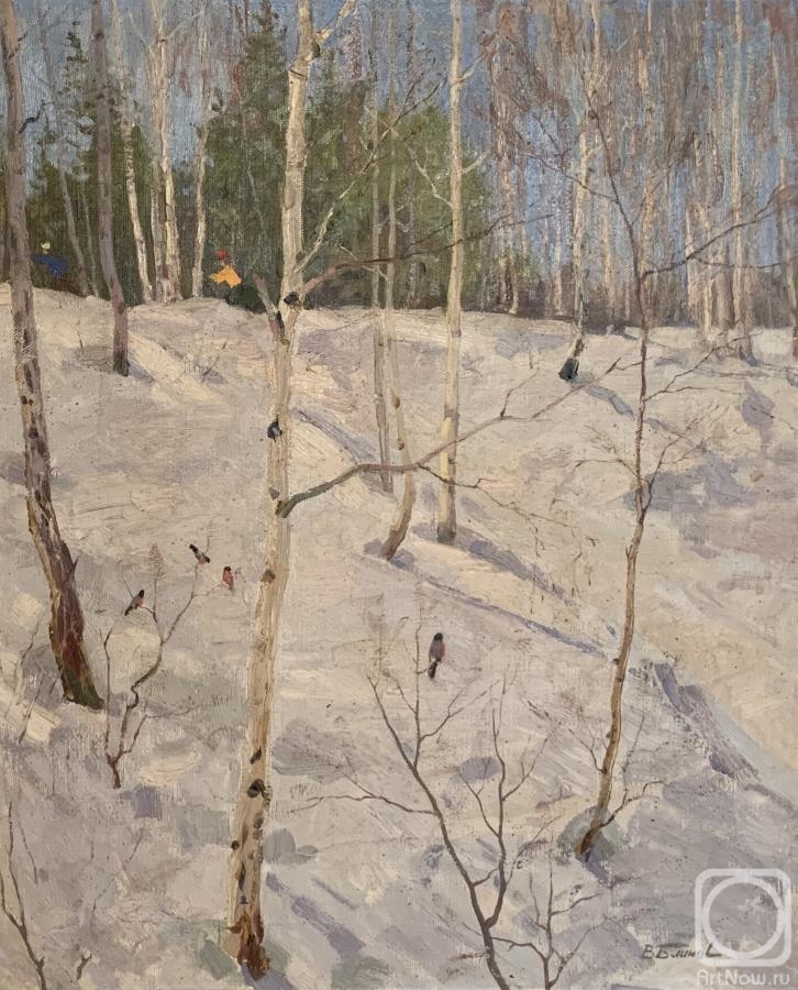 Blinov Victor. In the winter forest