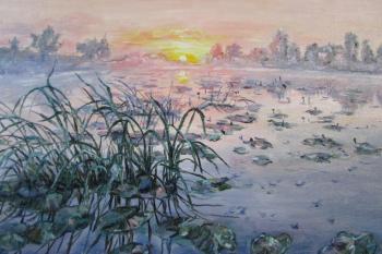 Sunrise at the lake. Ermilova Maria