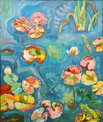 Water lilies. Krasovskaya Tatyana