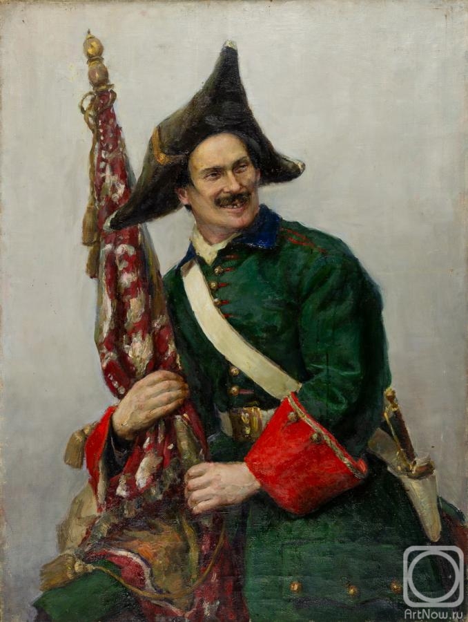 Letyanin Viktor. Soldier of Peter the Great