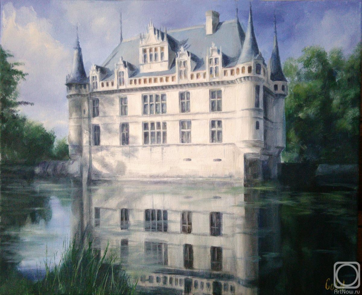 Goldstein Tatyana. Azay-le-Rideau, castle in the Loire Valley