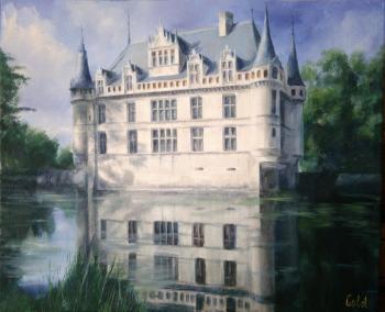 Azay-le-Rideau, castle in the Loire Valley. Goldstein Tatyana