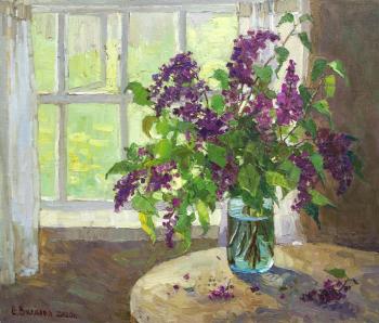 Grandma's lilacs ( ). Vilkova Elena