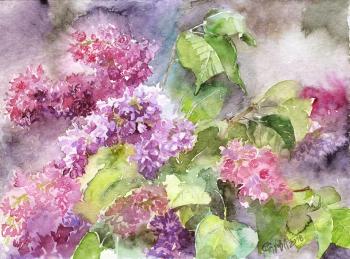 Lilac. Spring (A Bouquet Without A Vase). Sukhova Natalya