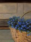 Fomina Lyudmila. Forget-me-nots in the basket