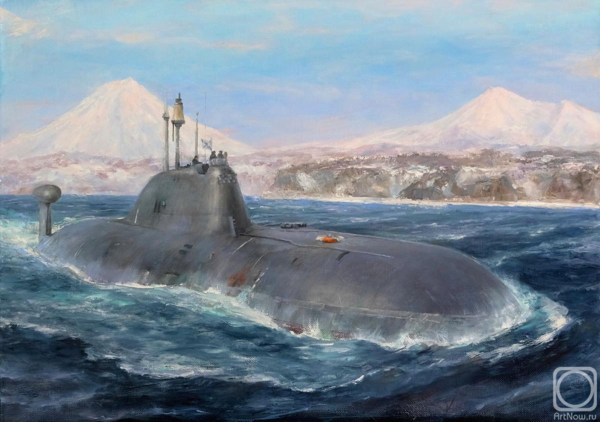 Solovev Alexey. Avacha Bay. Submarine