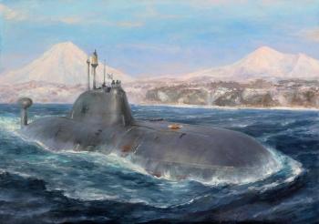 Avacha Bay. Submarine. Solovev Alexey