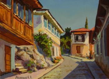 Gurzuf, on the pavement...