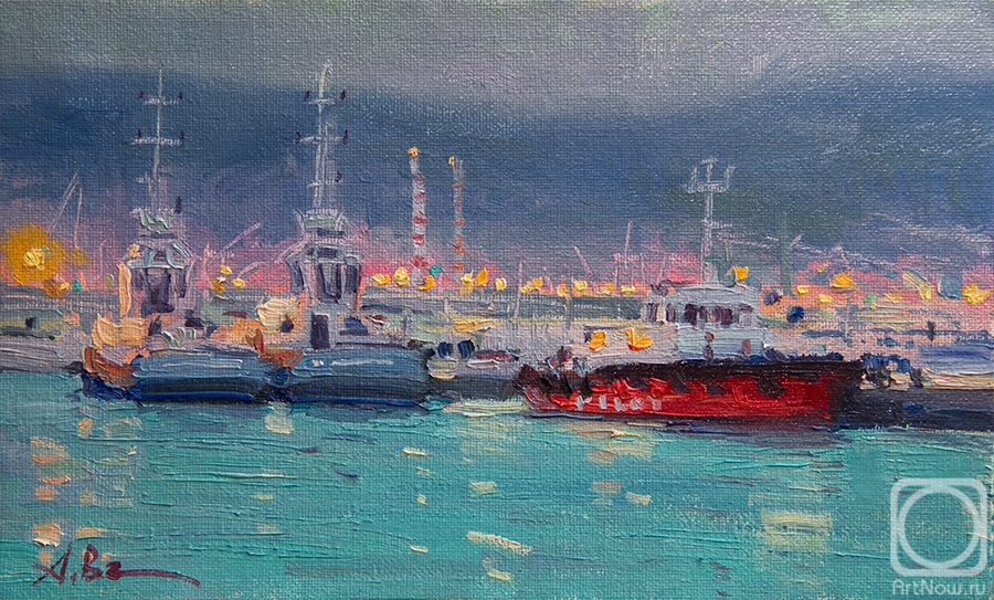 Vinokurov Alexander. About an evening in the port