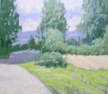 At the edge of the field