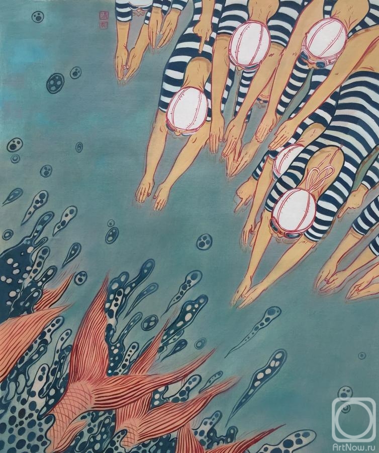 Kamskij Savelij. Copy of the work of Yuko Shimizu