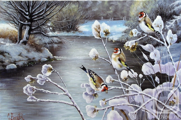 Boev Sergey. Goldfinches